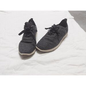 Toms women's grey tie‎ lace shoes size 8.5w